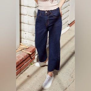 J. Galt Brandy Melville Dark Wash Wide Leg Jeans. Like-new! 100% Cotton